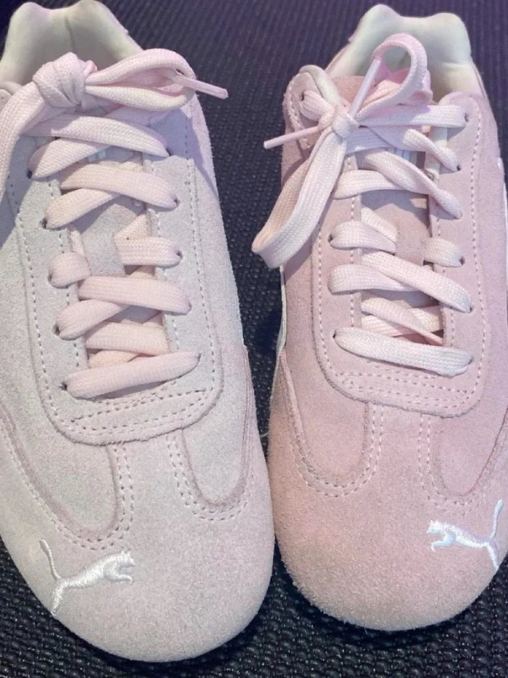 Cotton Candy pink Speedcat Pumas